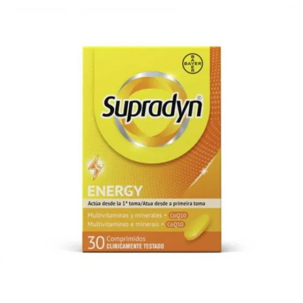 Supradyn Energy Comprimidos X30 Desconto 3€